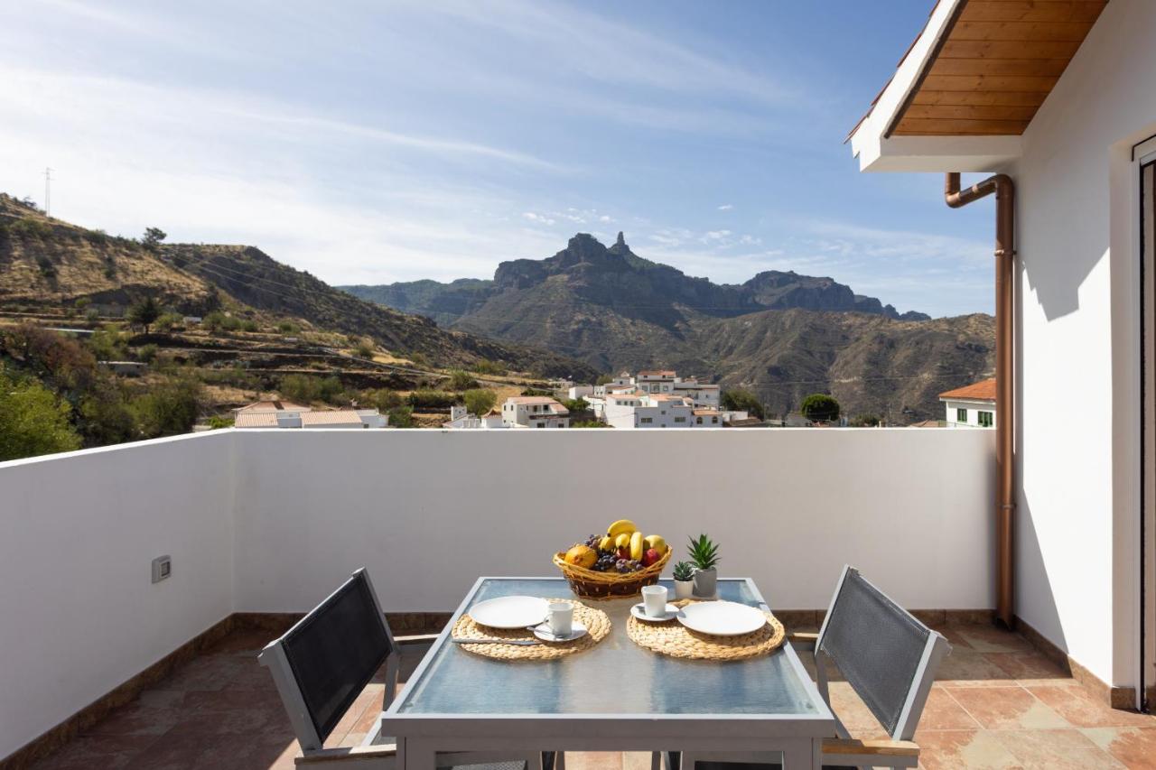 Casa Maria With Roque Nublo View Daire Tejeda  Dış mekan fotoğraf